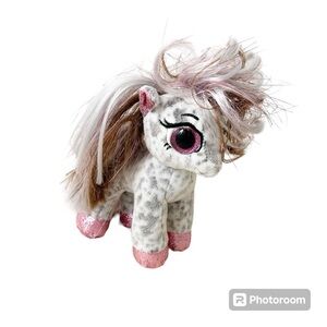 Ty Cinnamon Pony Plush 2018 Approx 7 inches Plush horse Beanie Boo